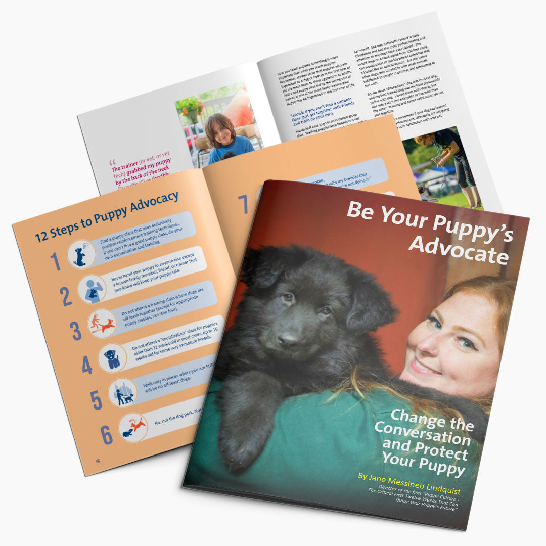 Be Your Puppy’s Advocate Booklet – PUPPY CULTURE